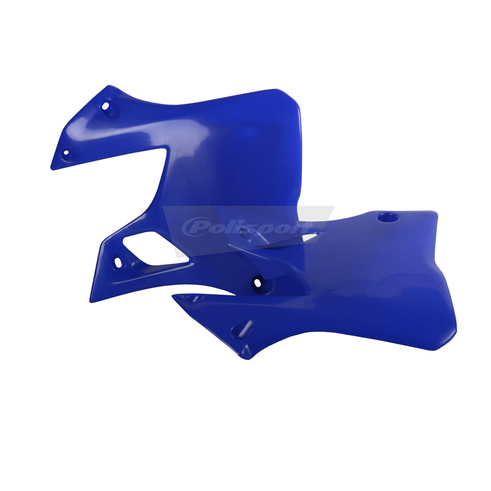 Polisport Rad Radiator Scoops Tank Panels For Yamaha YZ 125 Blue Yam 98 1996-2001